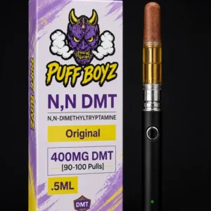N,N-DMT Vape Cartridge and Battery (Puff Boyz)
