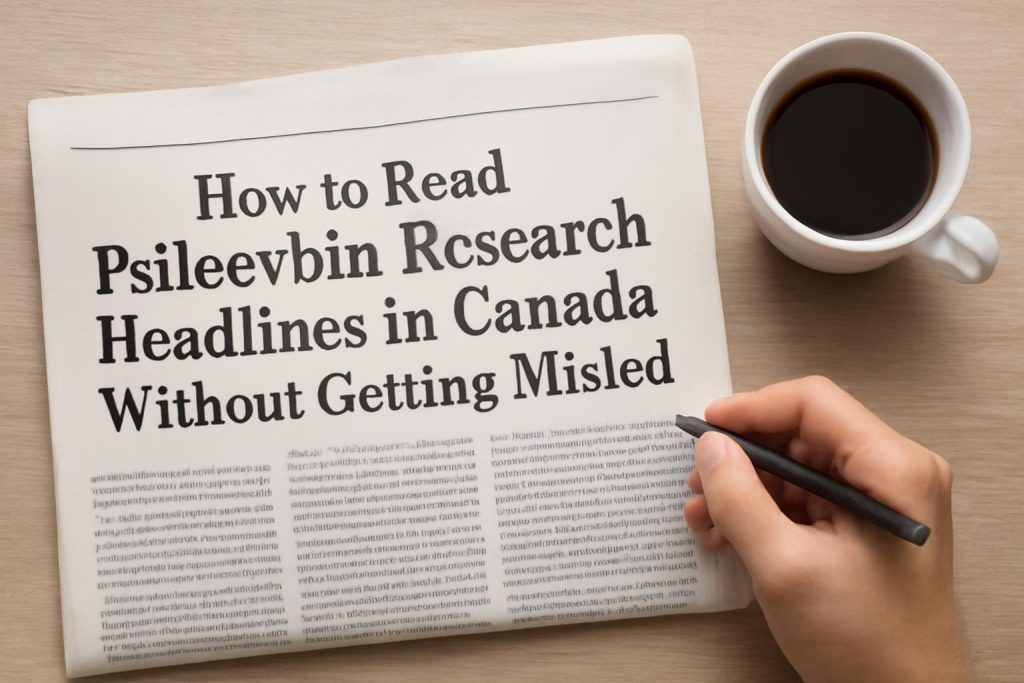psilocybin research headlines Canada - How to Read Psilocybin Research Headlines in Canada Without Getting Misled